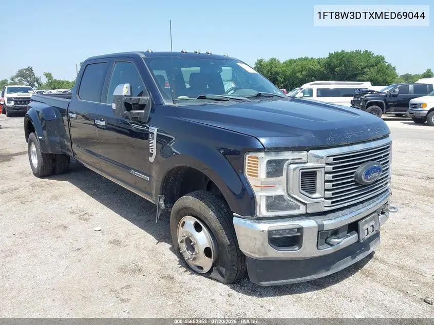2021 Ford F-350 King Ranch VIN: 1FT8W3DTXMED69044 Lot: 45652853
