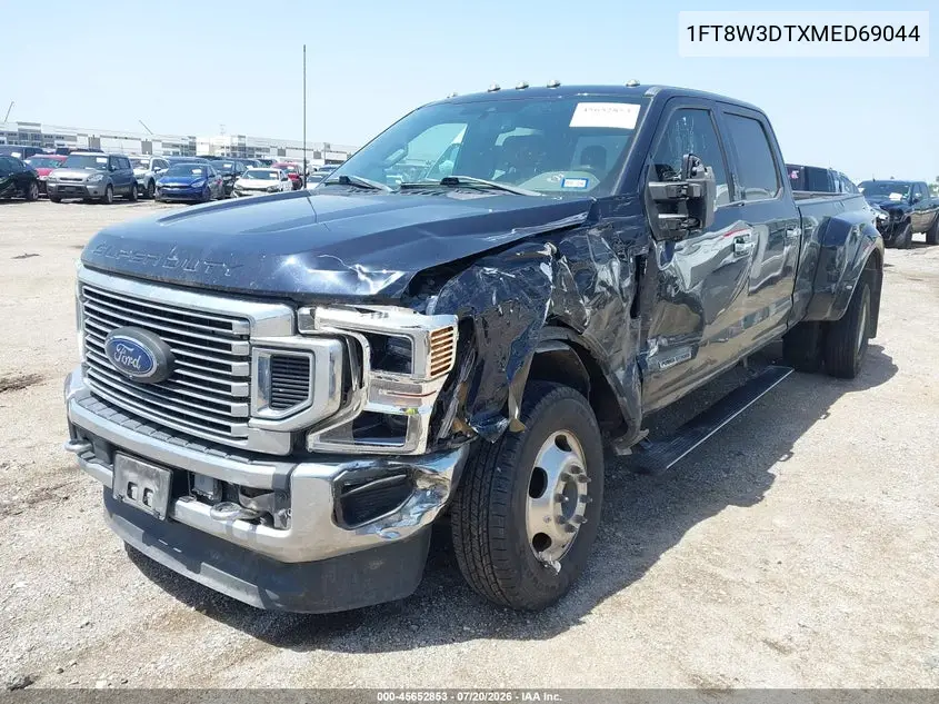 2021 Ford F-350 King Ranch VIN: 1FT8W3DTXMED69044 Lot: 45652853