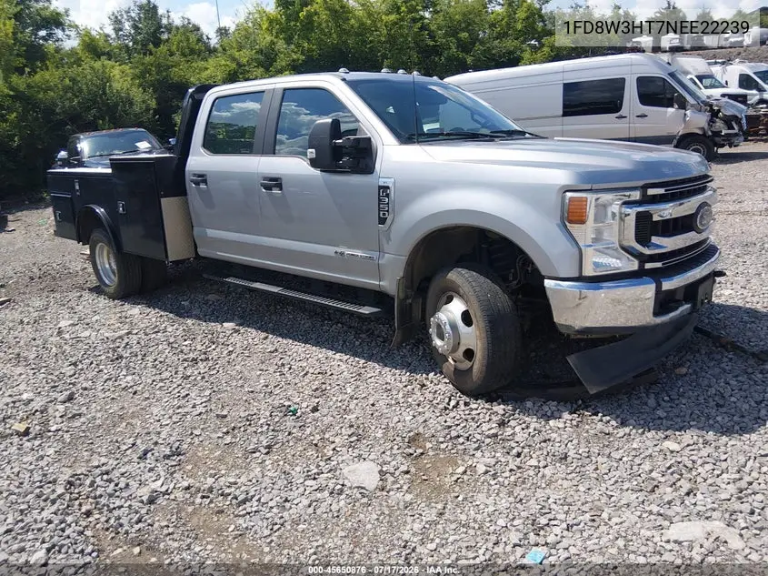 2022 Ford F-350 Chassis Xl VIN: 1FD8W3HT7NEE22239 Lot: 45650876