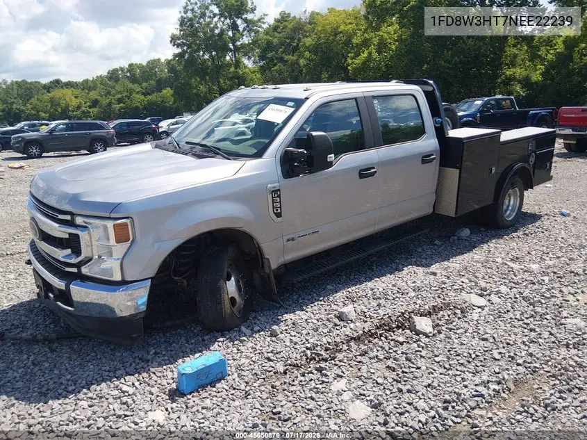 2022 Ford F-350 Chassis Xl VIN: 1FD8W3HT7NEE22239 Lot: 45650876