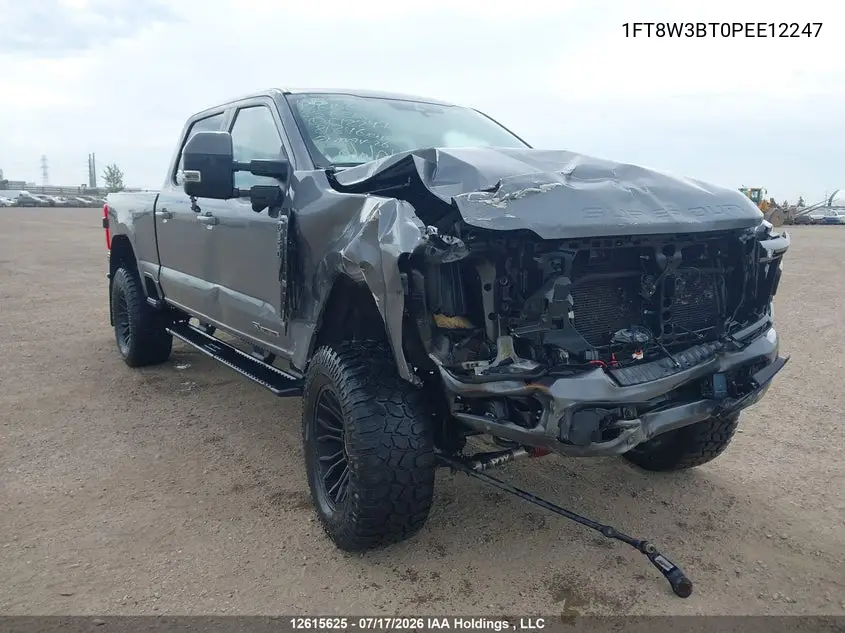 2023 Ford F350 VIN: 1FT8W3BT0PEE12247 Lot: 12615625x