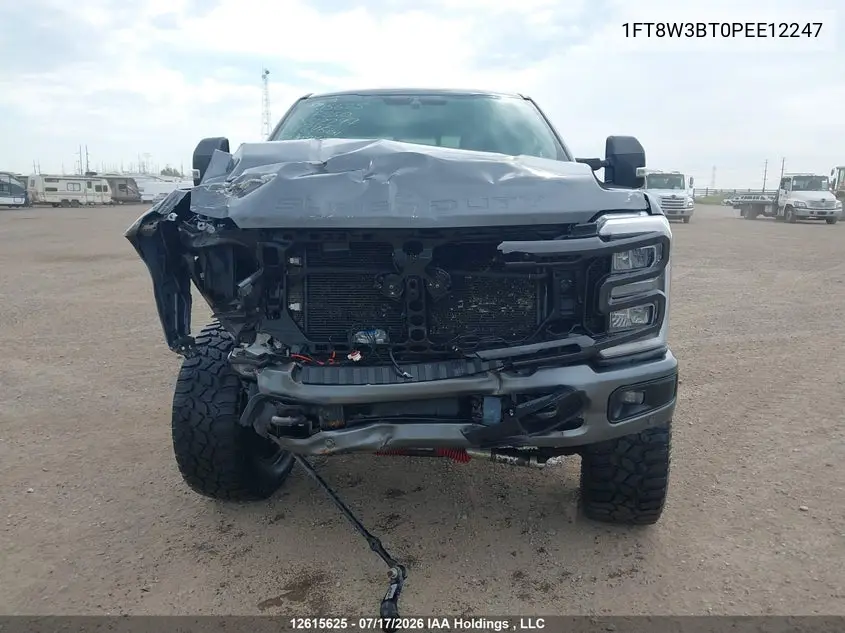 2023 Ford F350 VIN: 1FT8W3BT0PEE12247 Lot: 12615625x