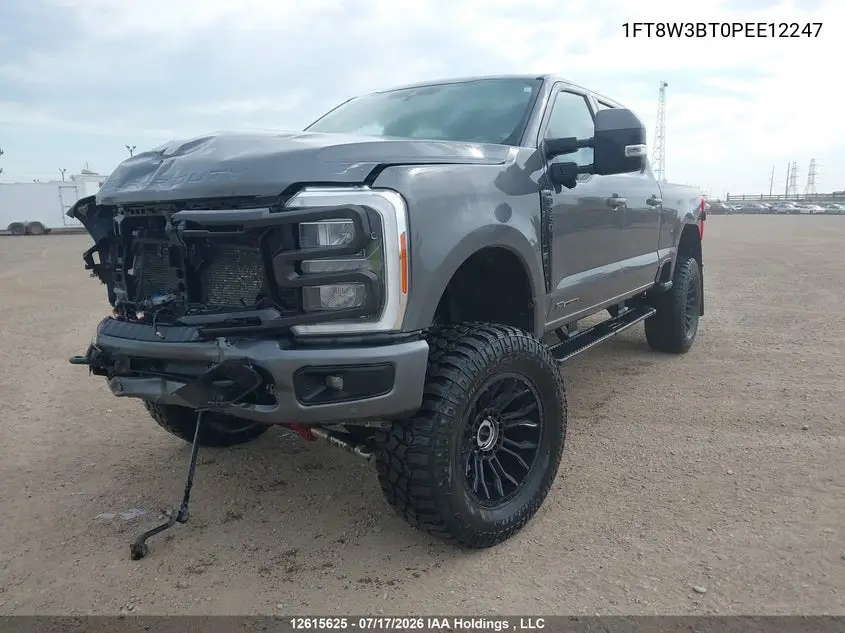 2023 Ford F350 VIN: 1FT8W3BT0PEE12247 Lot: 12615625x