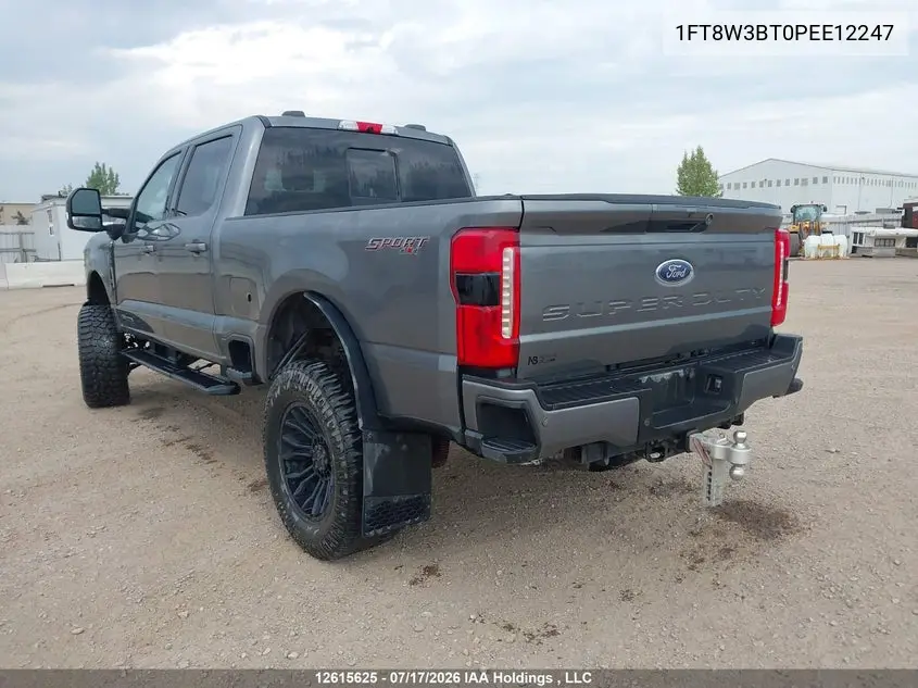 2023 Ford F350 VIN: 1FT8W3BT0PEE12247 Lot: 12615625x