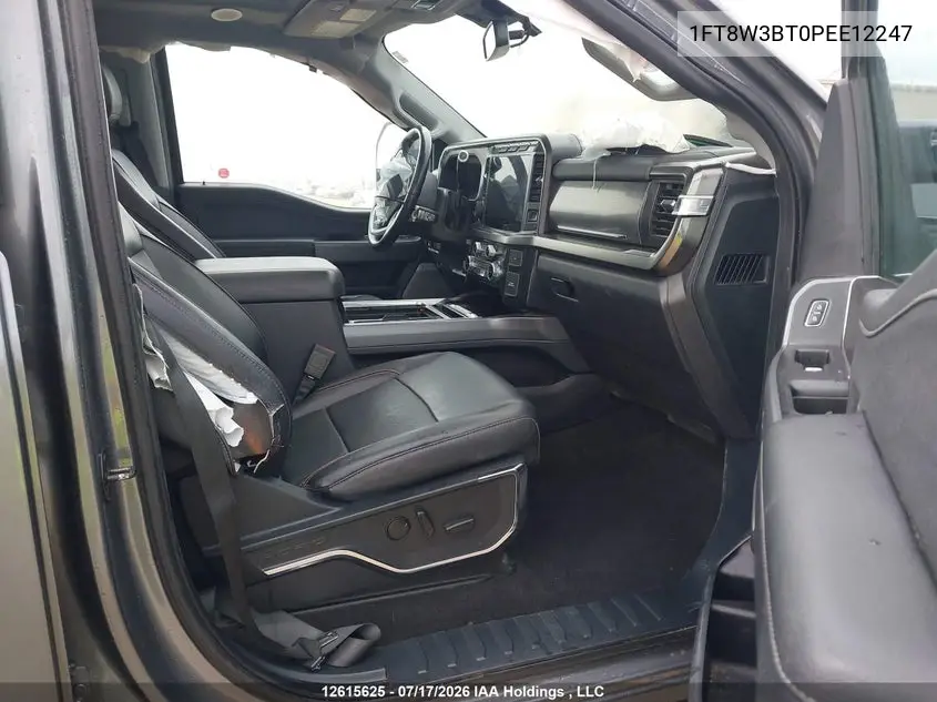 2023 Ford F350 VIN: 1FT8W3BT0PEE12247 Lot: 12615625x