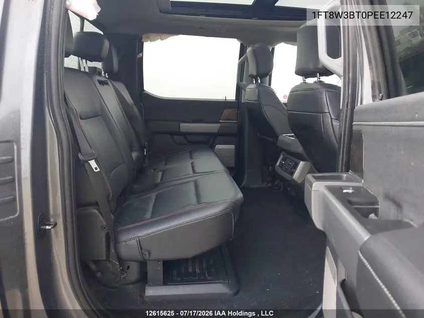2023 Ford F350 VIN: 1FT8W3BT0PEE12247 Lot: 12615625x