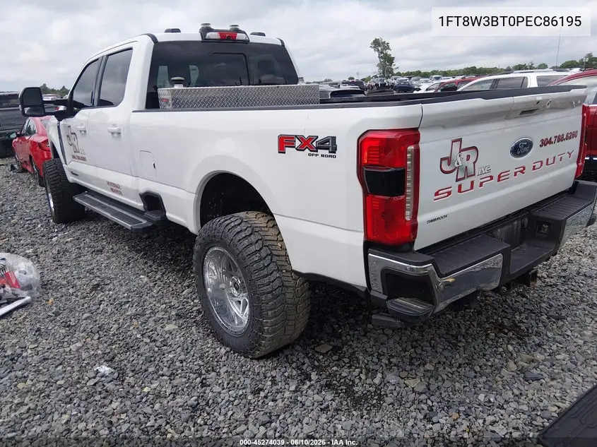 2023 Ford F-350 Lariat VIN: 1FT8W3BT0PEC86195 Lot: 45274039