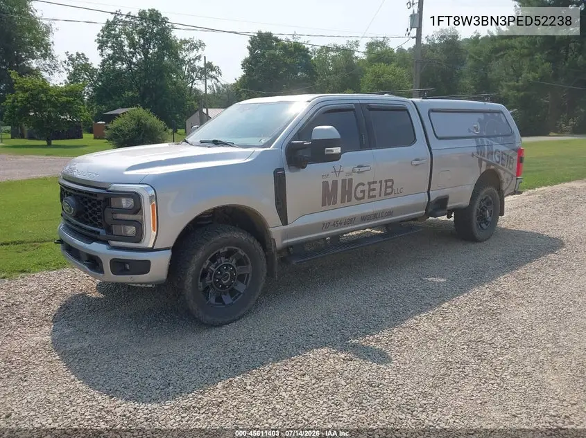 2023 Ford F-350 VIN: 1FT8W3BN3PED52238 Lot: 45611403