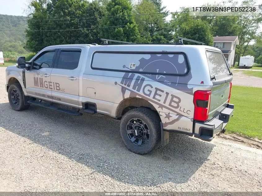 2023 Ford F-350 VIN: 1FT8W3BN3PED52238 Lot: 45611403