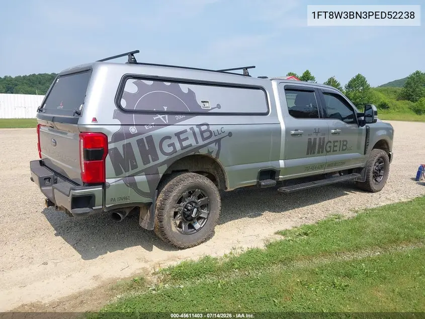 2023 Ford F-350 VIN: 1FT8W3BN3PED52238 Lot: 45611403