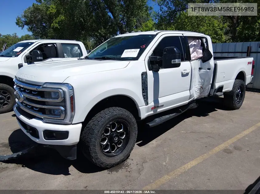 2024 Ford F-350 Lariat VIN: 1FT8W3BM5REE96982 Lot: 45315143