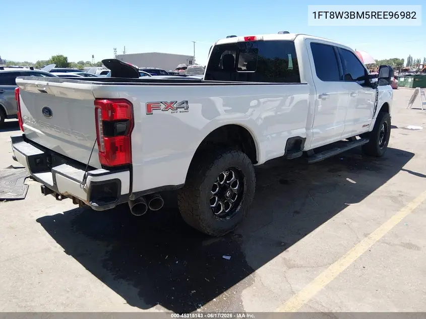 2024 Ford F-350 Lariat VIN: 1FT8W3BM5REE96982 Lot: 45315143