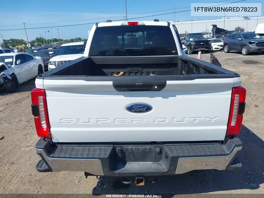 2024 Ford F-350 Xlt VIN: 1FT8W3BN6RED78223 Lot: 45563817