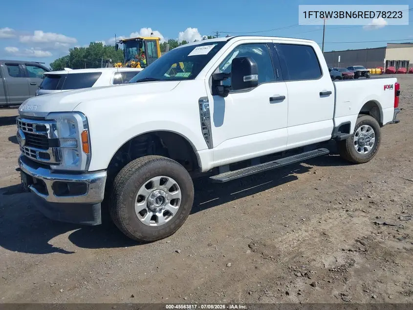 2024 Ford F-350 Xlt VIN: 1FT8W3BN6RED78223 Lot: 45563817