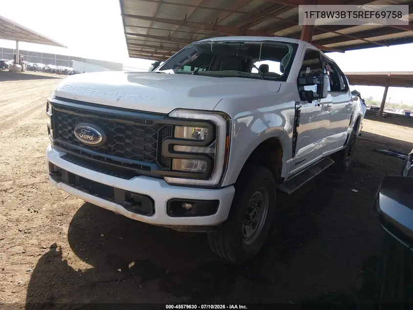 2024 Ford F-350 Xlt VIN: 1FT8W3BT5REF69758 Lot: 45579630
