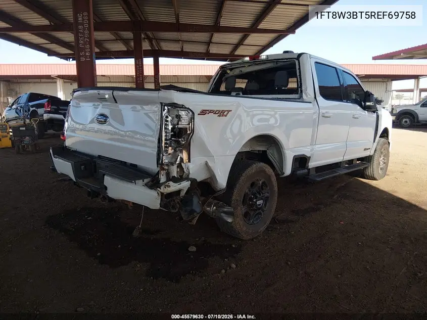 2024 Ford F-350 Xlt VIN: 1FT8W3BT5REF69758 Lot: 45579630
