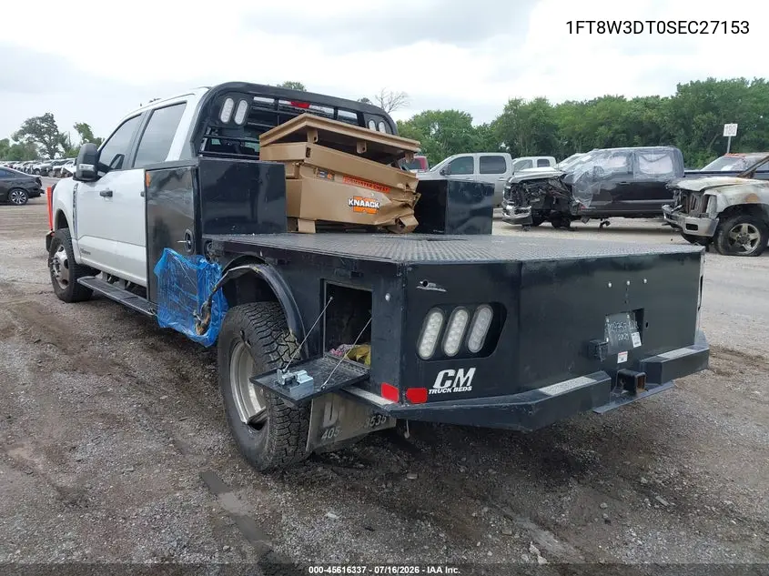 2025 Ford F-350 Xl VIN: 1FT8W3DT0SEC27153 Lot: 45616337