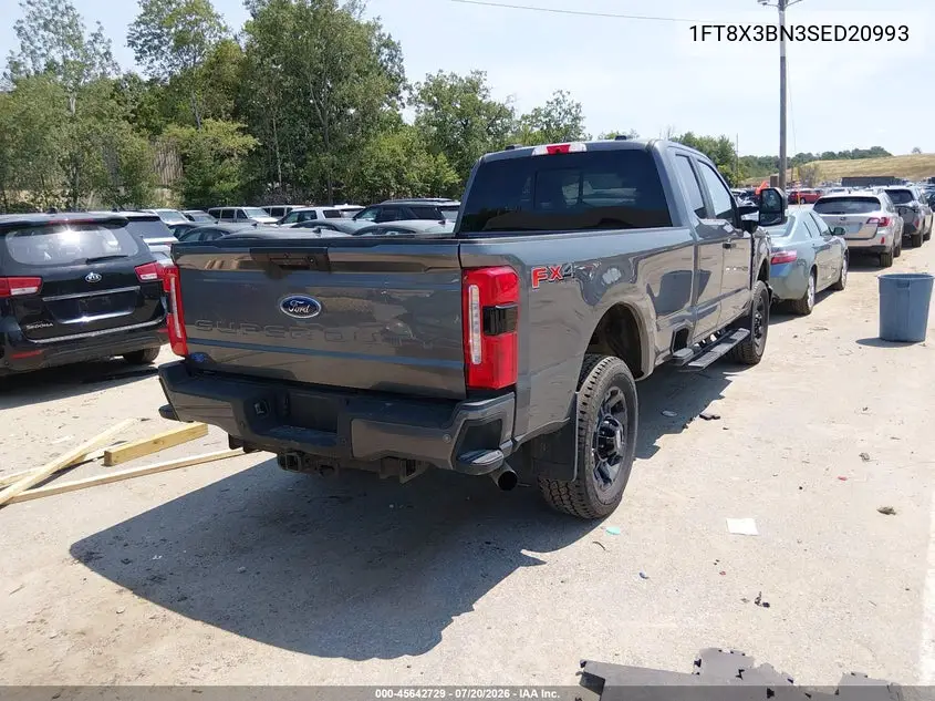2025 Ford F-350 Xl VIN: 1FT8X3BN3SED20993 Lot: 45642729