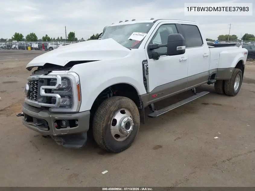 2026 Ford F-350 King Ranch VIN: 1FT8W3DM3TEE37983 Lot: 45569954