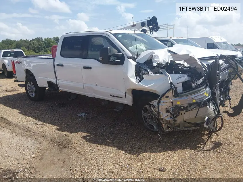 2026 Ford F-350 Xlt VIN: 1FT8W3BT1TED02494 Lot: 45577357