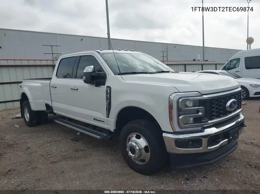 2026 Ford F-350 Lariat VIN: 1FT8W3DT2TEC69874 Lot: 45603960