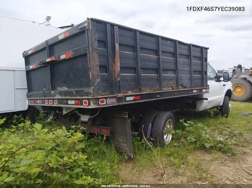 2000 Ford F-450 VIN: 1FDXF46S7YEC39083 Lot: 45263316
