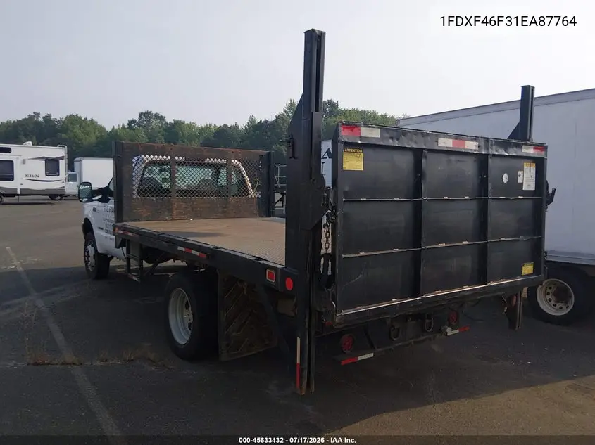 2001 Ford F-450 VIN: 1FDXF46F31EA87764 Lot: 45633432