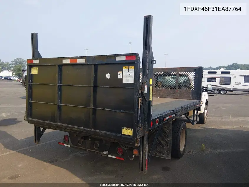 2001 Ford F-450 VIN: 1FDXF46F31EA87764 Lot: 45633432