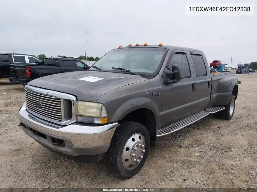2002 Ford F-450 Lariat/Xl/Xlt VIN: 1FDXW46F42EC42338 Lot: 44994684