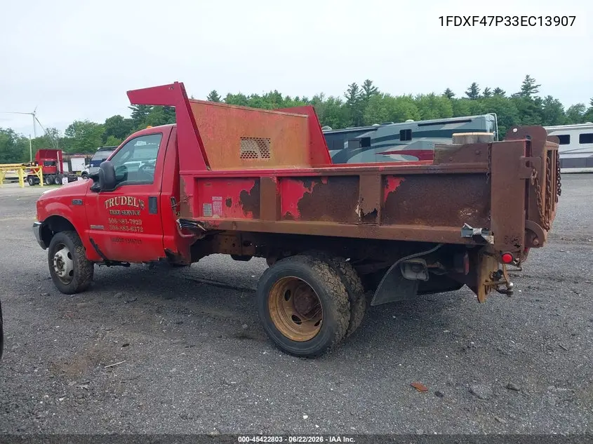 2003 Ford F-450 Xl/Xlt VIN: 1FDXF47P33EC13907 Lot: 45422803