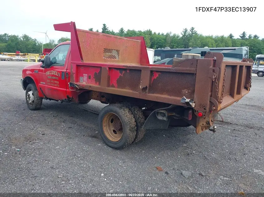 2003 Ford F-450 Xl/Xlt VIN: 1FDXF47P33EC13907 Lot: 45422803