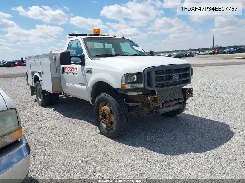 2004 Ford F-450 Xl/Xlt VIN: 1FDXF47P34EE07757 Lot: 44994934