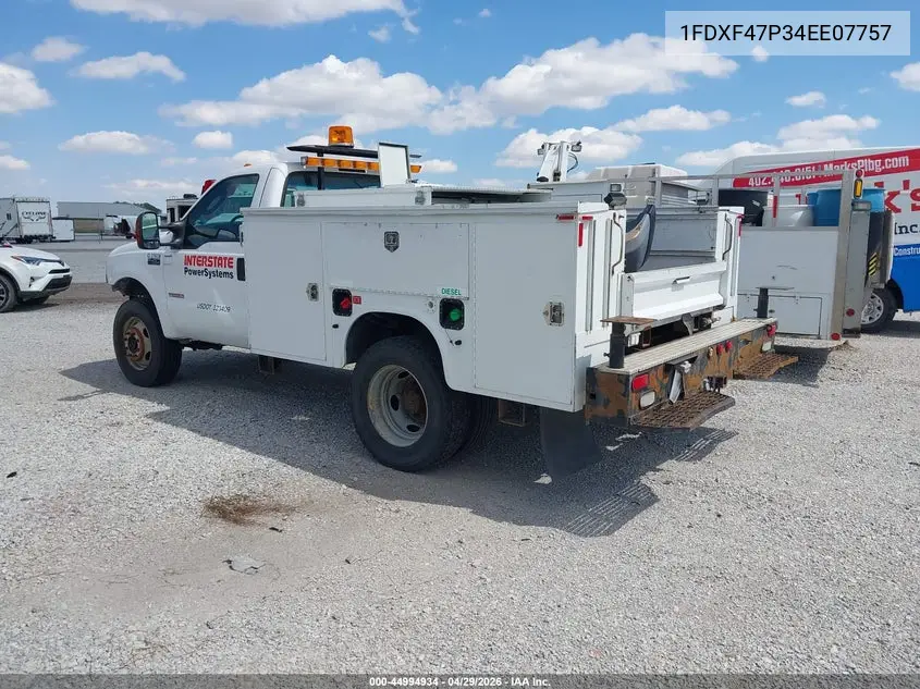 2004 Ford F-450 Xl/Xlt VIN: 1FDXF47P34EE07757 Lot: 44994934