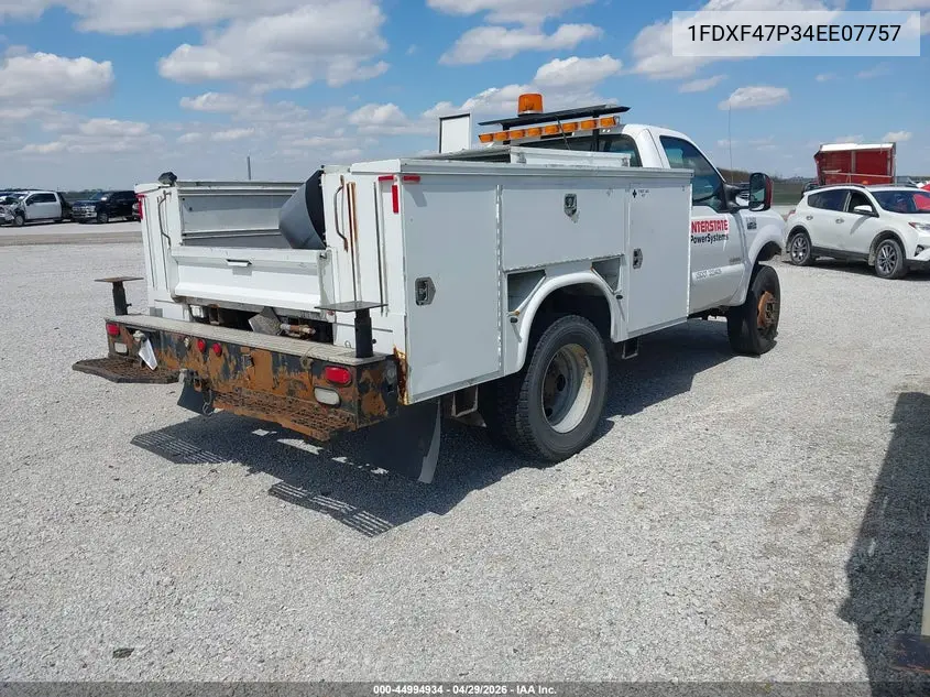 2004 Ford F-450 Xl/Xlt VIN: 1FDXF47P34EE07757 Lot: 44994934