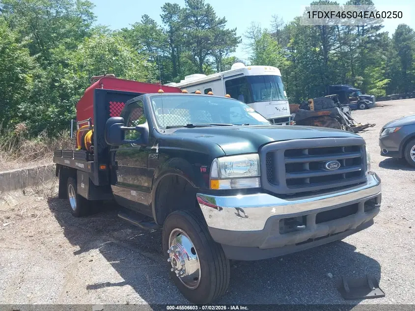 2004 Ford F-450 Xl/Xlt VIN: 1FDXF46S04EA60250 Lot: 45506603