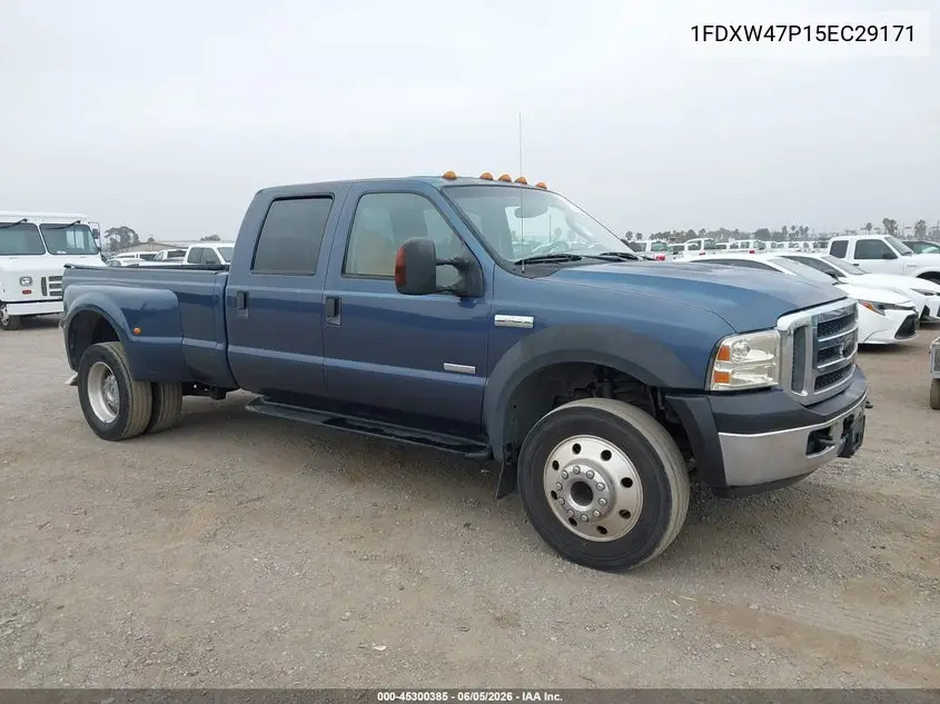 2005 Ford F-450 Lariat/Xl/Xlt VIN: 1FDXW47P15EC29171 Lot: 45300385