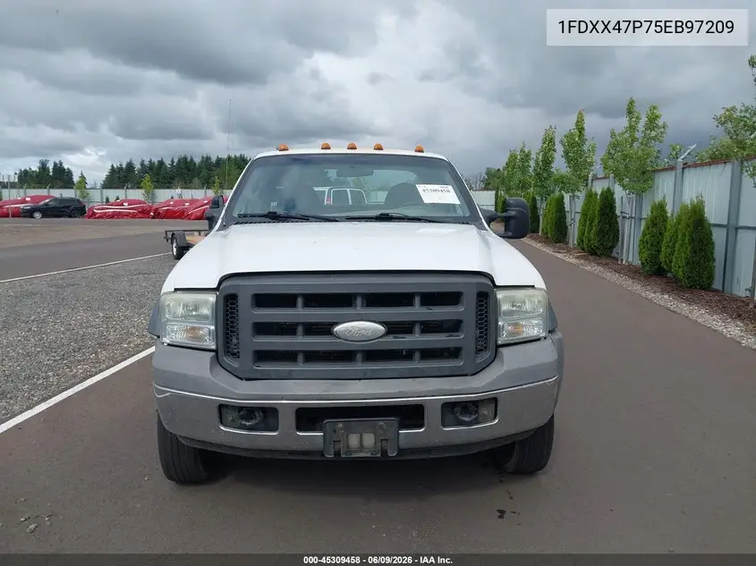2005 Ford F-450 Lariat/Xl/Xlt VIN: 1FDXX47P75EB97209 Lot: 45309458
