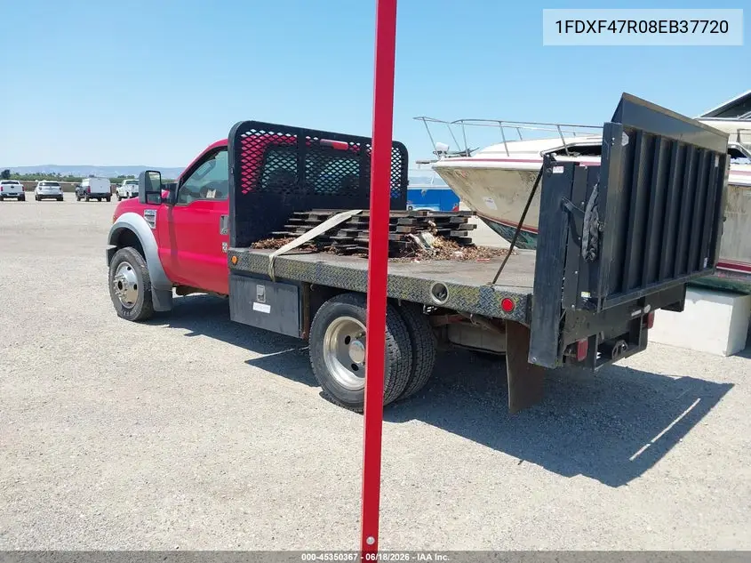 2008 Ford Super Duty F-450 Drw Xl/Xlt VIN: 1FDXF47R08EB37720 Lot: 45350367