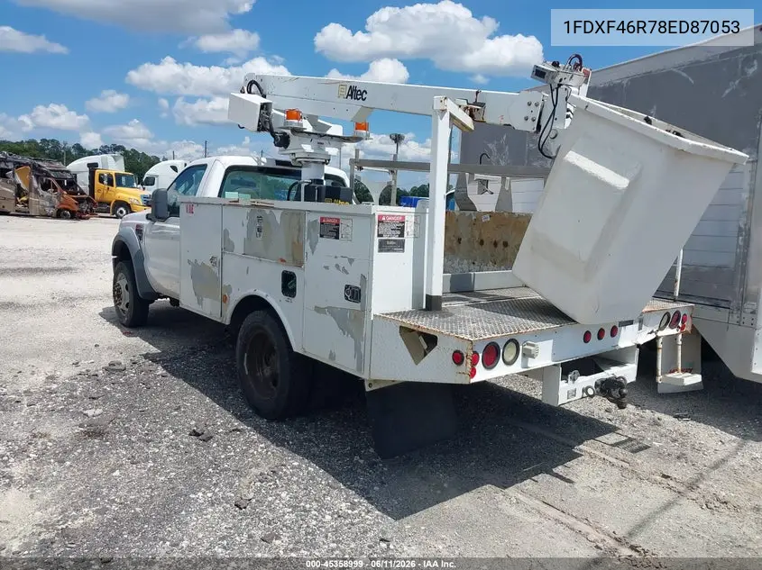 2008 Ford Super Duty F-450 Drw Xl/Xlt VIN: 1FDXF46R78ED87053 Lot: 45358999