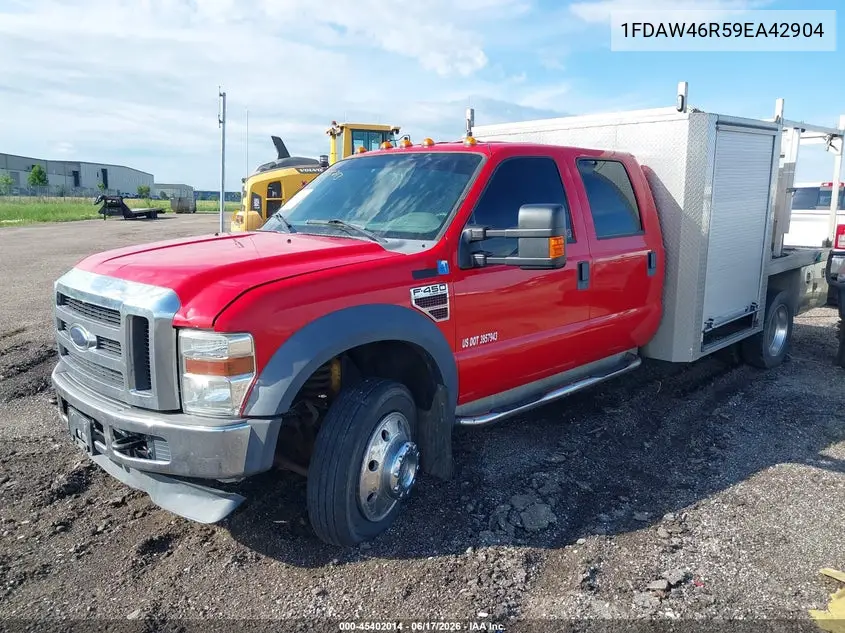 2009 Ford F-450 Chassis Lariat/Xl/Xlt VIN: 1FDAW46R59EA42904 Lot: 45402014