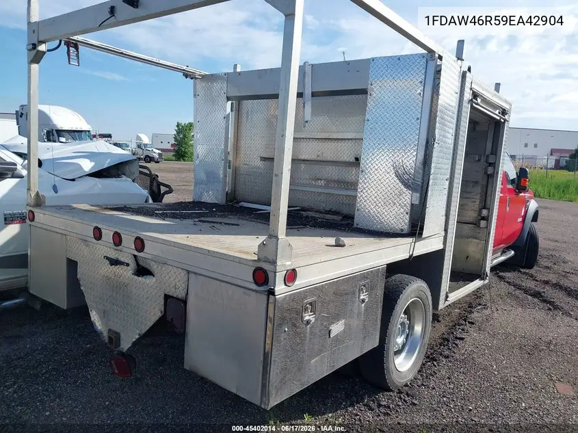2009 Ford F-450 Chassis Lariat/Xl/Xlt VIN: 1FDAW46R59EA42904 Lot: 45402014