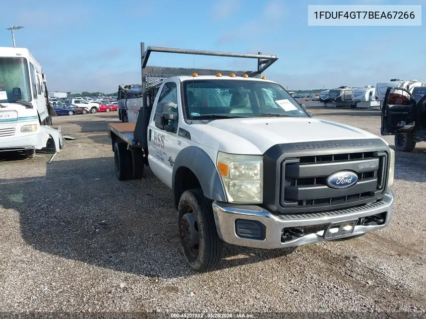 2011 Ford F-450 Chassis Xl VIN: 1FDUF4GT7BEA67266 Lot: 45207882
