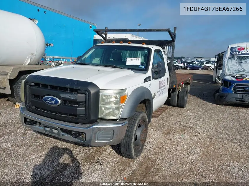 2011 Ford F-450 Chassis Xl VIN: 1FDUF4GT7BEA67266 Lot: 45207882