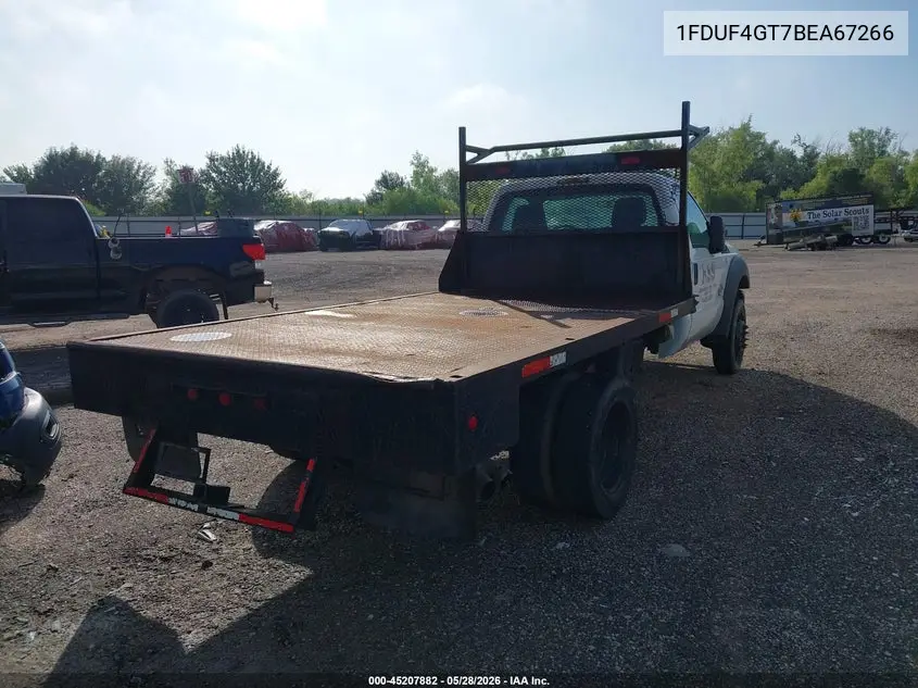 2011 Ford F-450 Chassis Xl VIN: 1FDUF4GT7BEA67266 Lot: 45207882