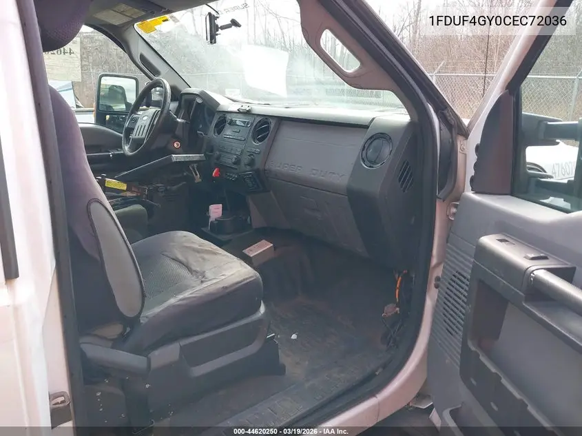 2012 Ford F-450 Chassis Xl VIN: 1FDUF4GY0CEC72036 Lot: 44620250