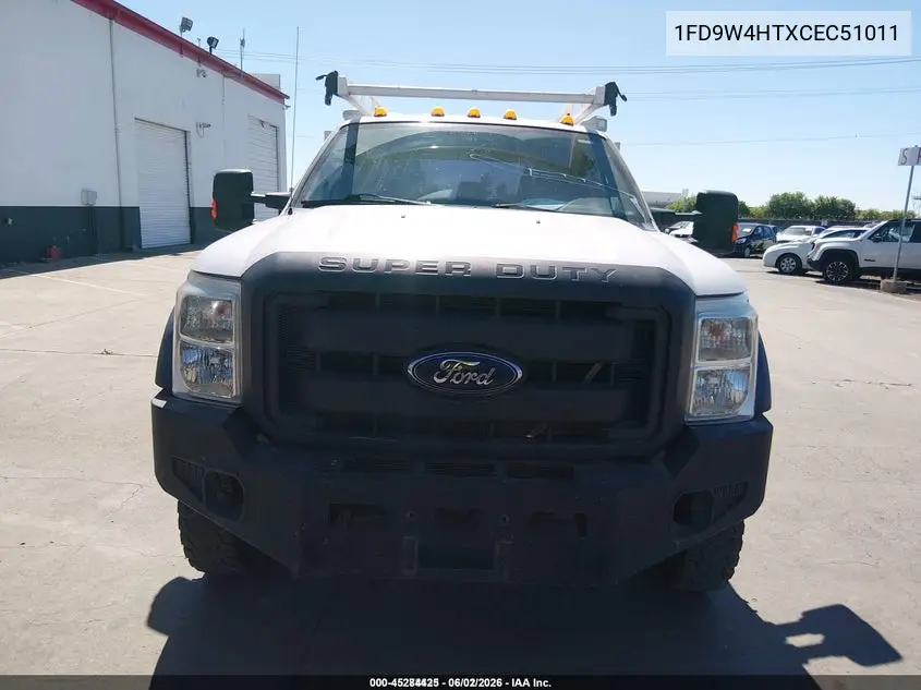 2012 Ford F-450 Chassis Xl VIN: 1FD9W4HTXCEC51011 Lot: 45284425
