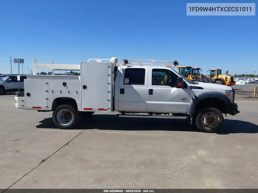 2012 Ford F-450 Chassis Xl VIN: 1FD9W4HTXCEC51011 Lot: 45284425