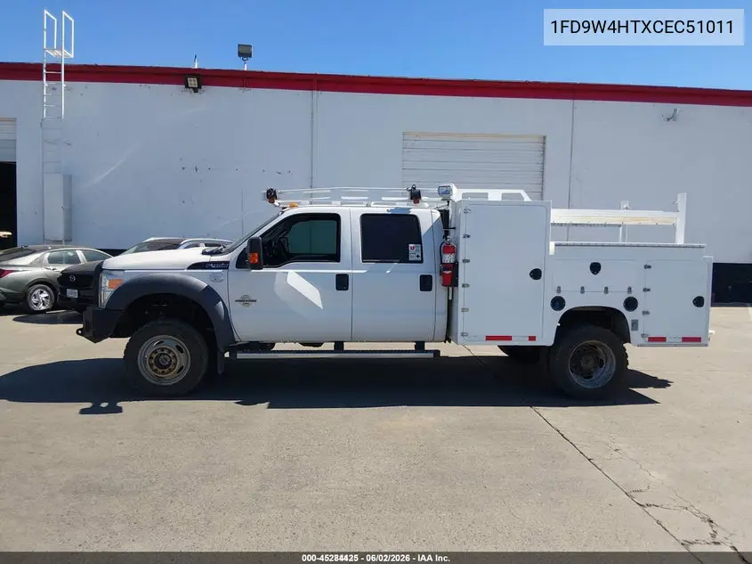 2012 Ford F-450 Chassis Xl VIN: 1FD9W4HTXCEC51011 Lot: 45284425