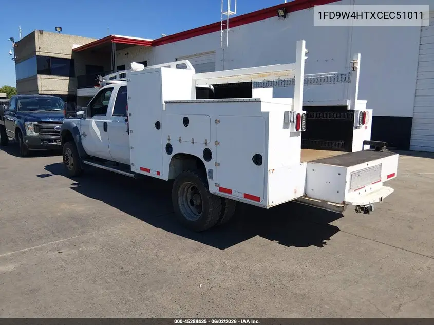 2012 Ford F-450 Chassis Xl VIN: 1FD9W4HTXCEC51011 Lot: 45284425