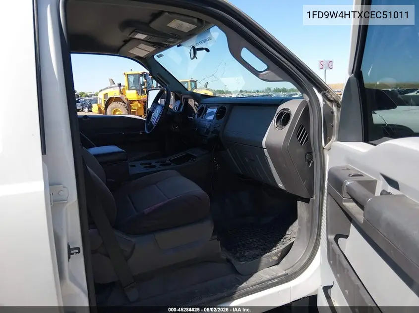2012 Ford F-450 Chassis Xl VIN: 1FD9W4HTXCEC51011 Lot: 45284425